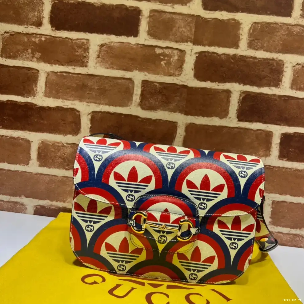 First bag ru shoulder Adidas Gucci Horsebit x bag 1955 0505